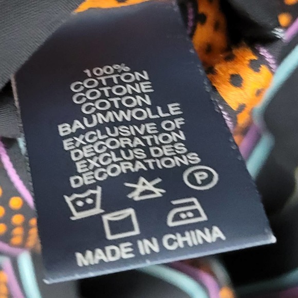 Robert Graham Mens Shirt Size XL Black Orange Button Down Striped Flip Cuff - Picture 15 of 16